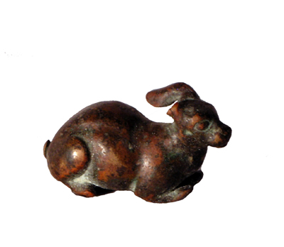 Achaemenid Bronze Rabbit Figure