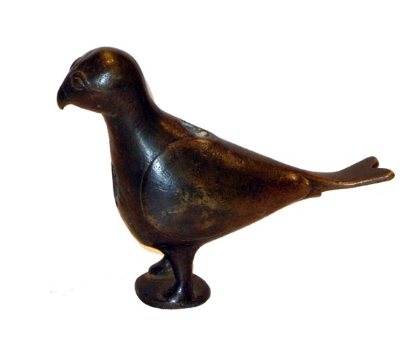 Seljuk Bronze Parakeet Censer or Vessel