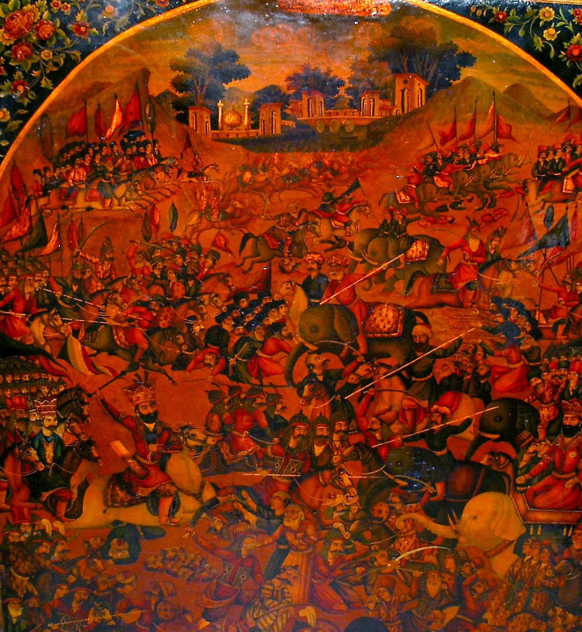Qajar Lacquer Painting