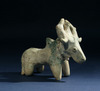 A Turquoise Glazed Pottery Figure of a Bull
