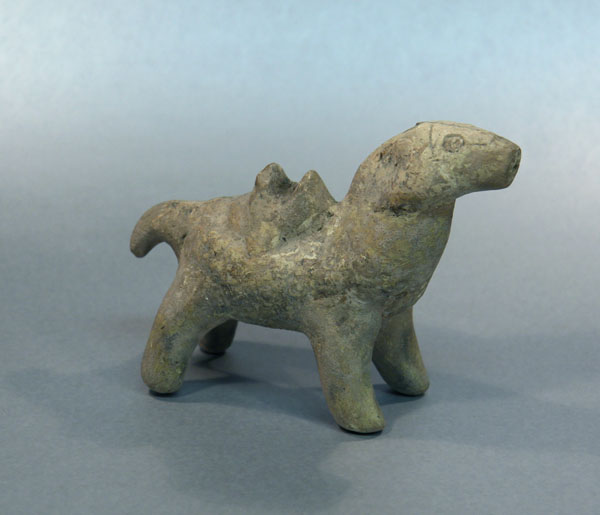 An Unglazed Pottery Camel Figurine