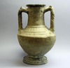 A Parthian Glazed Ceramic Urn with Handles