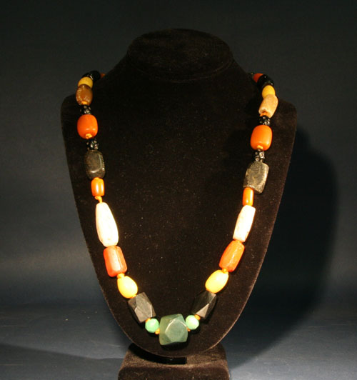 Ancient Stone Beaded Necklace
