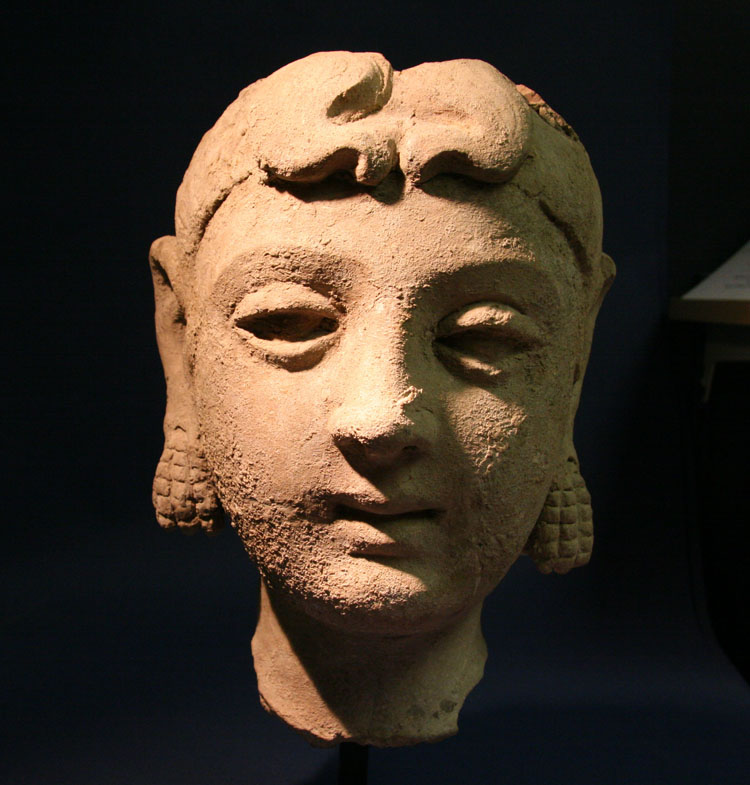 Terracotta Head, Gandahra or Central Asia