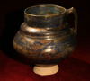 A Kashan Cobalt Blue and Luster Decorated Pottery Jar, Iran 12th century AD