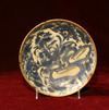 A Safavid Blue & White Pottery Dish