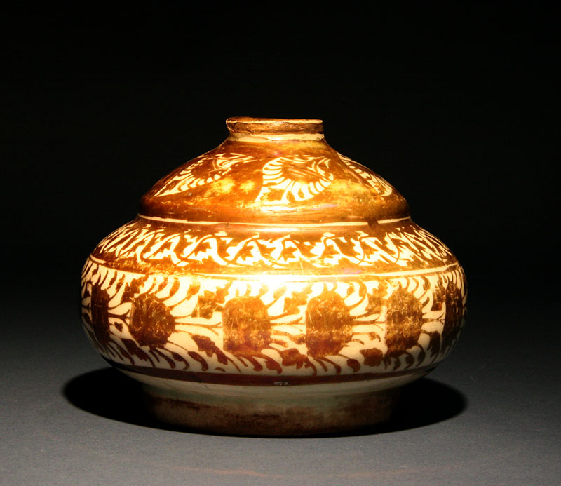 Safavid Luster Decorated Vase, 17th century AD