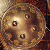 Ottoman Shield with Brass Overlay
