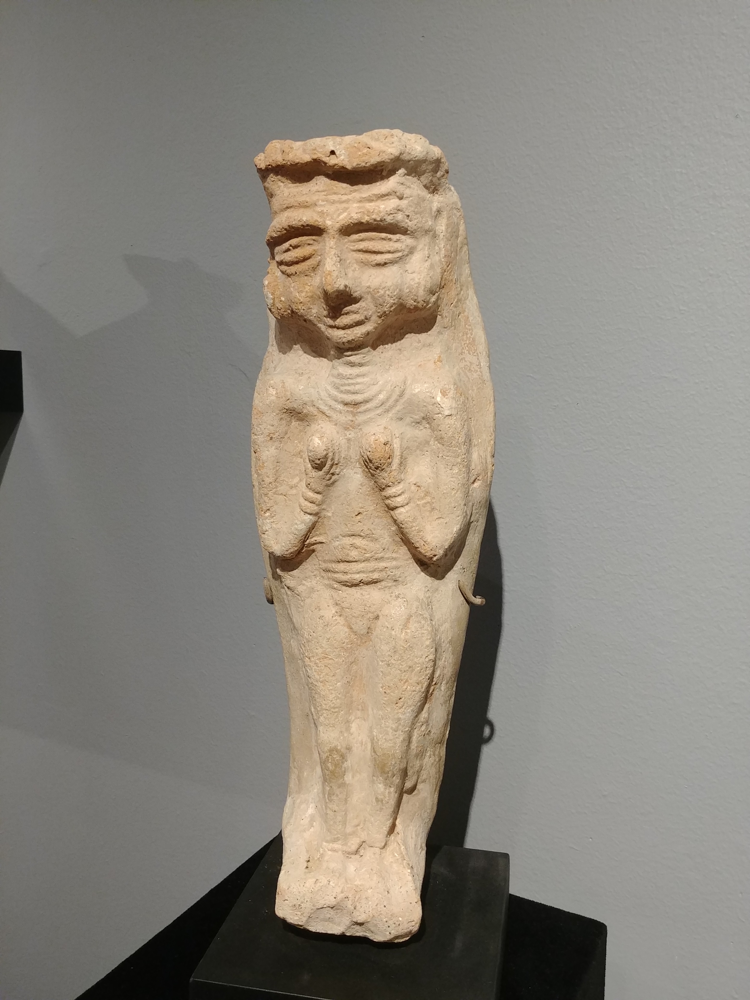 A Canaanite Fertility Goddess Terracotta Figure, ca 1500BC